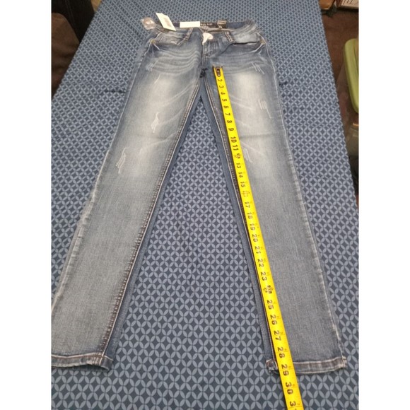 SL JEANS, STRETCH DENIM BLUE WAIST 29iN , H10 SLWG4874 SZ 3, SKINNY JEANS - Picture 3 of 11